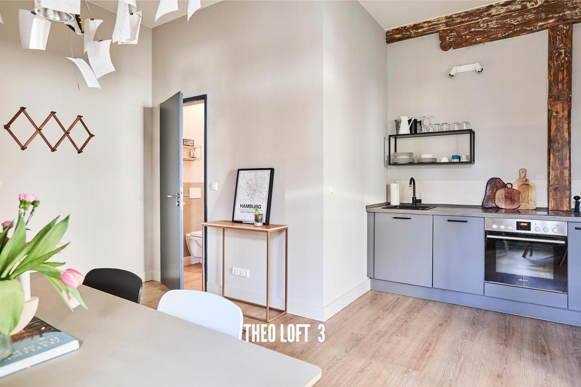 Theoloft Apartment Хамбург Екстериор снимка